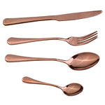 1pc/ 4pcs Dinner Wedding Travel Cutlery