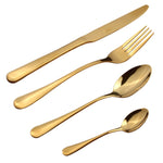 1pc/ 4pcs Dinner Wedding Travel Cutlery