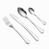 Spklifey Gold Cutlery 24 Pcs Dinnerware Set Gold Cutlery Set Gold Spoon Forks Knives Spoons Stainless Steel Cutlery Dinnerware