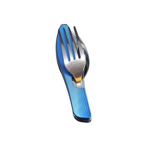 Camping Cutlery Folding Cutlery Combination Stainless Steel Combination Cutlery Multifunctional Disassembly Tool