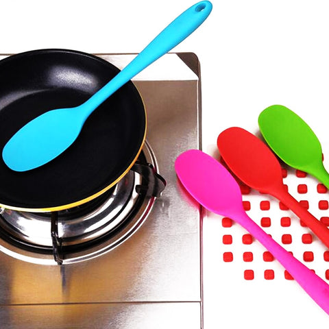 1PC Kitchen Silicone Spoon 27cm