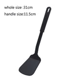 31CM 1PC Silicone Turner Soup Spoon Spatula