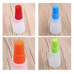 Hot Sale Silicone Oil Bottle Baking Brush Liquid Oil Honey Brushes Barbecue Tool BBQ Basting Pancake Kitchen Accessories