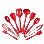 10 Pcs Kitchenware Silicone Heat Resistant Kitchen