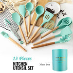 12/13 Silicone Cooking Utensils