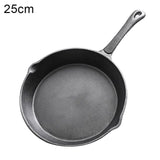 Cast Iron Fry Pan Pot Kettle Smoke-free Pan Kitchen Cookware Supplies Induction Cooker New TP899