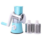 Multi-functional Manual Vegetable Fruit Cutter Potato Shred Grater Stainless Steel Round Slicer Kitchen Accessories Cooking Tool