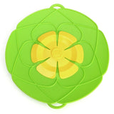 Silicone lid Spill Stopper Cover For Pot Pan Kitchen Accessories Safeguard Lid Multi-Function Cooking Tools Flower Cookware