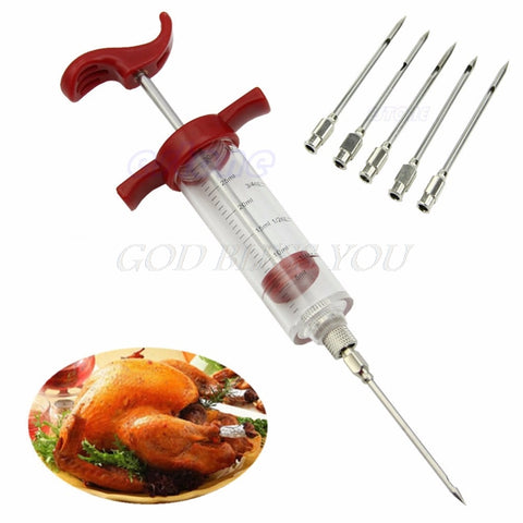 Barbecue BBQ + 5 Needle Tools