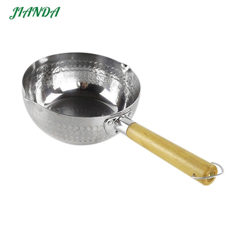 JIANDA Japanese Style Snow Pan Aluminum Cooker Boiled Porridge Kitchen Cookware Cooking Pots Non Stick Frying Noodles Pan 5 Size