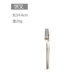 New Sliver Cutlery Set Luxury Dinnerware 1 pieces Mirror Polishing Tableware 304 Stainless Steel Dinner Knife & Fork