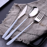 3pcs/lot Gold Portable Cutlery