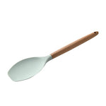 Silicone Spatula Utensils Turner Heat-resistant Soup Spoon Non-stick Spatula Shovel Wooden Handle Cooking Shovel Kitchen Tool